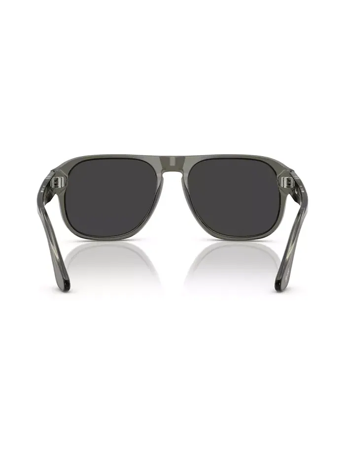 Унисекс поляризованные солнцезащитные очки в стиле деним, PO3310S Persol — изображение 4 из 6, дымчатый