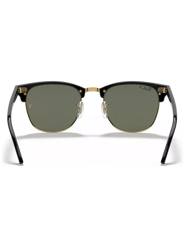 Мужские поляризованные солнцезащитные очки Club Master, RB3016 Ray-Ban — изображение 5 из 9, черный
