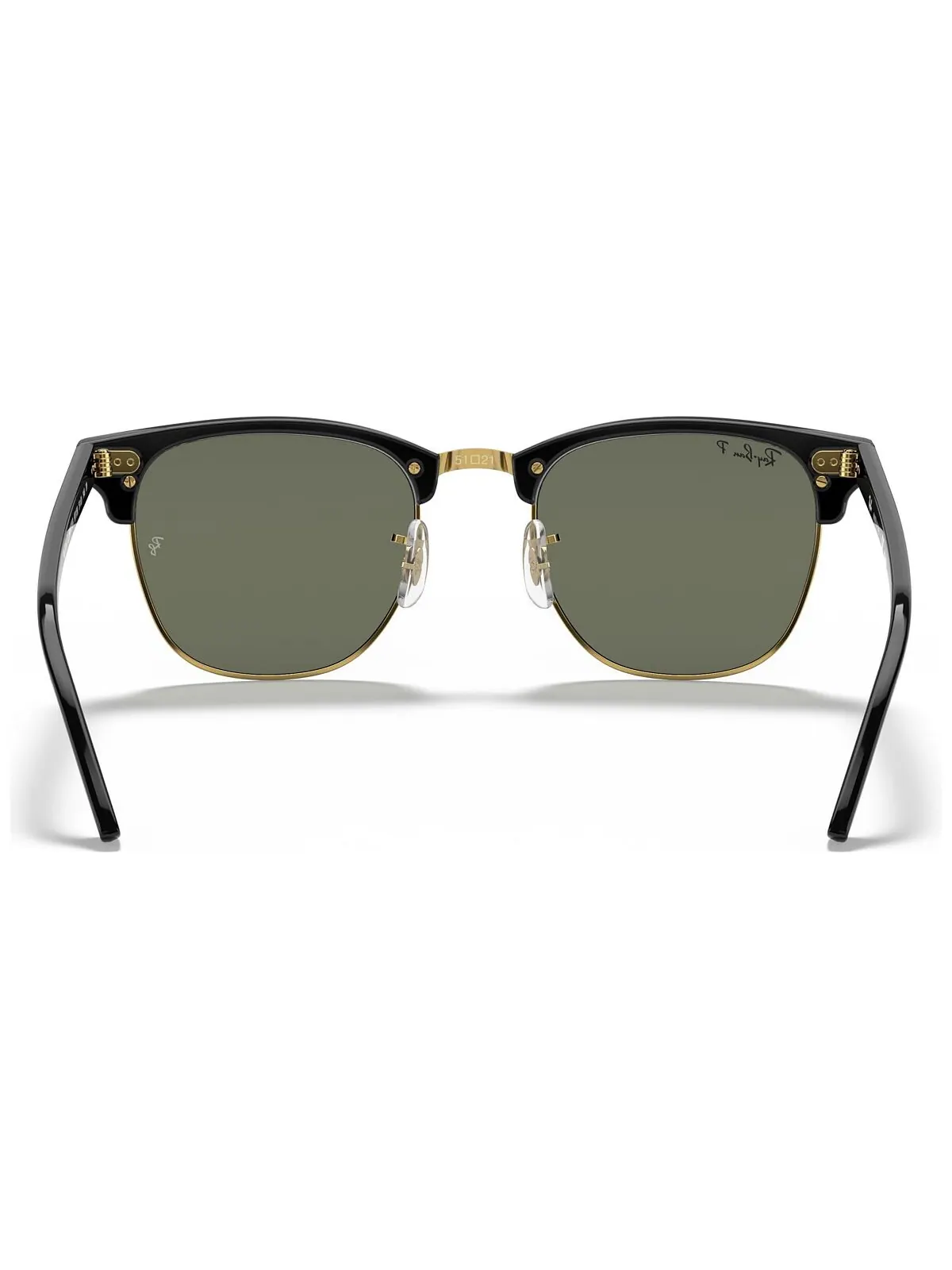Поляризационные солнцезащитные очки, RB3016 CLUBMASTER Ray-Ban — изображение 5 из 8, черный