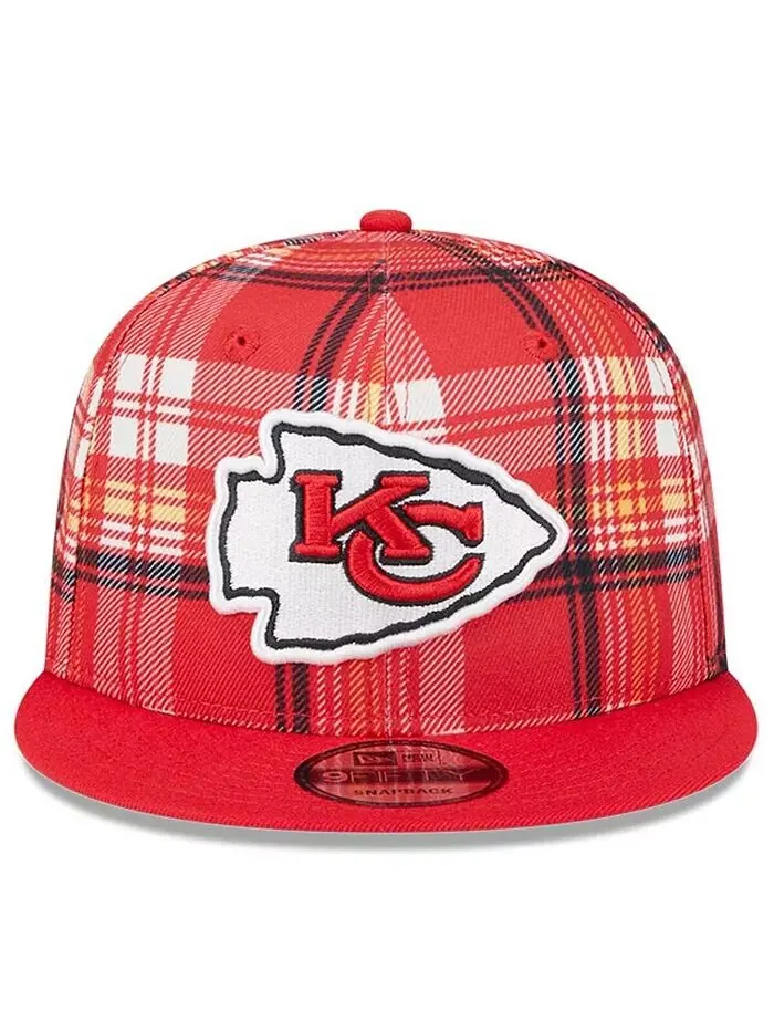 Мужская красная кепка Snapback Kansas City Chiefs 2024 Sideline Statement 9FIFTY New Era — изображение 2 из 4, красный