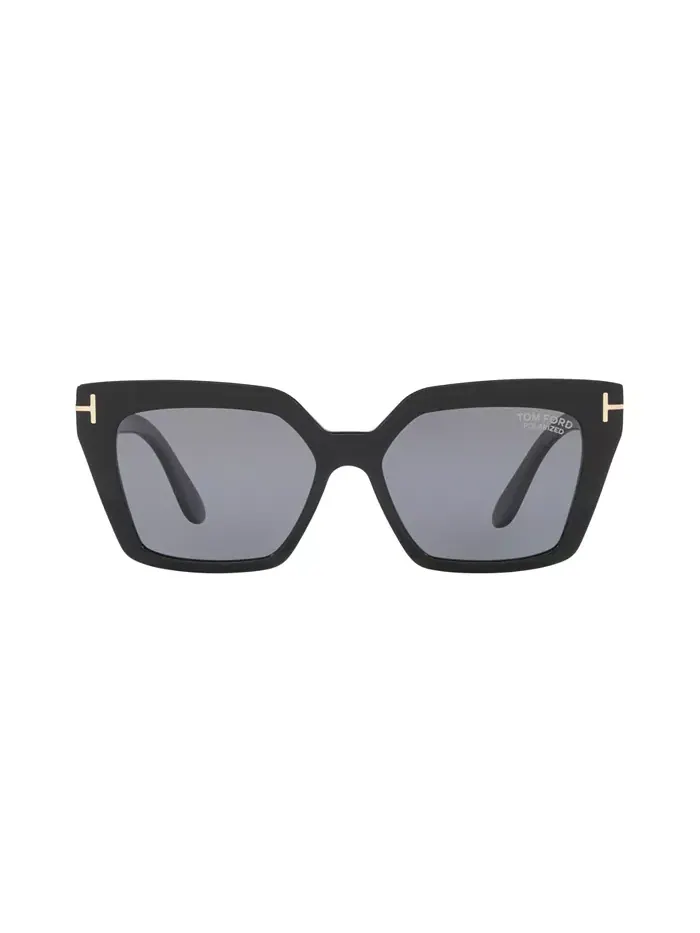 Женские поляризованные солнцезащитные очки Winona, TR001637 Tom Ford — изображение 2 из 5, черный