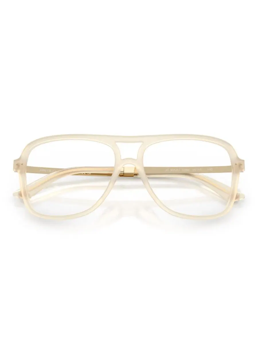 Очки оптические Pilot/Aviator из ацетата, модель JC3052U Jimmy Choo — изображение 2 из 5, желтый