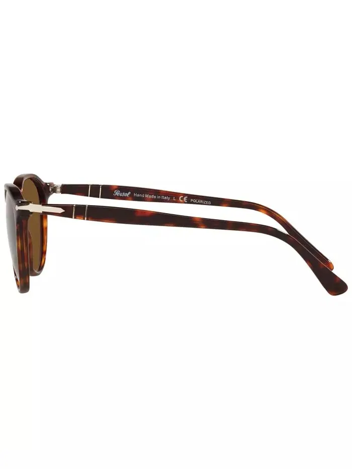 Поляризованные солнцезащитные очки унисекс Persol — изображение 2 из 4, коричневый