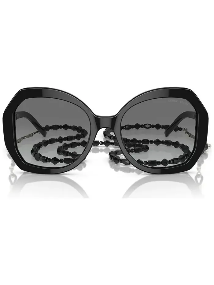Женские солнцезащитные очки Giorgio Armani — изображение 2 из 6, черный