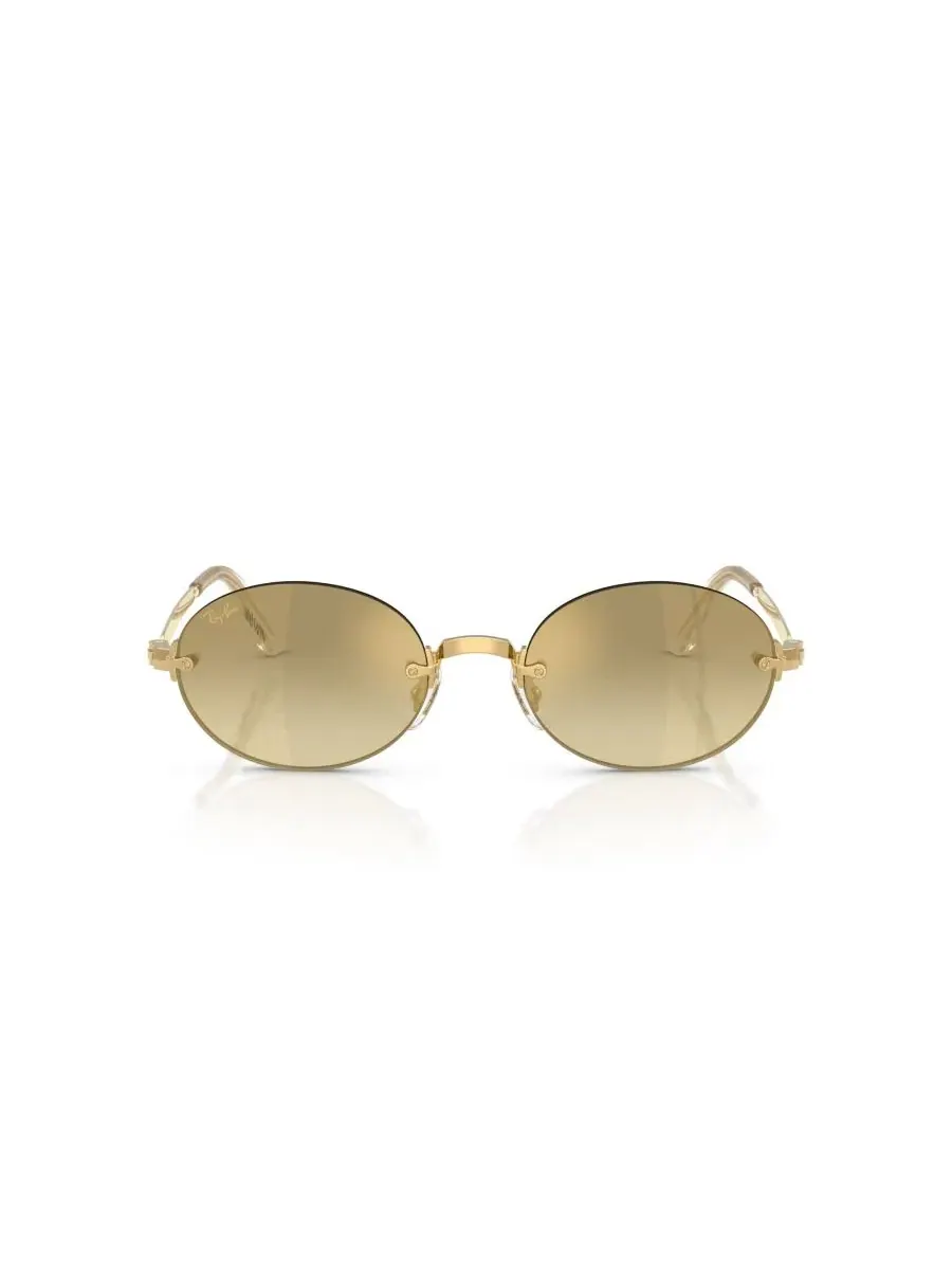 Солнцезащитные очки овальной формы унисекс, RB3929 Ray-Ban — изображение 2 из 7, золотистый