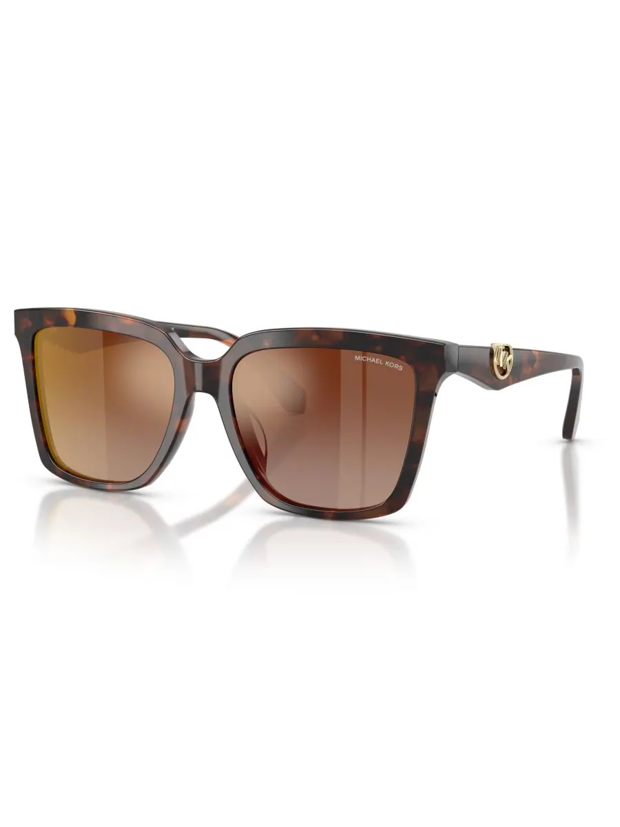 Женские квадратные солнцезащитные очки, Menaggio MK2256U Michael Kors, Luggage Tortoise