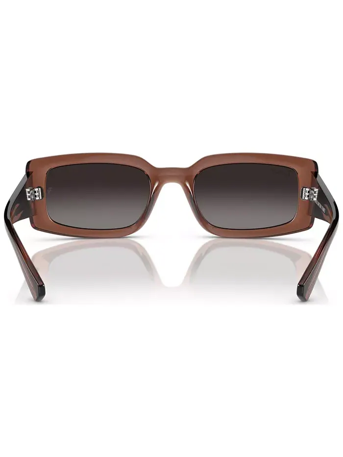 Унисекс поляризованные солнцезащитные очки, Kiliane Ray-Ban — изображение 4 из 8, прозрачный коричневый