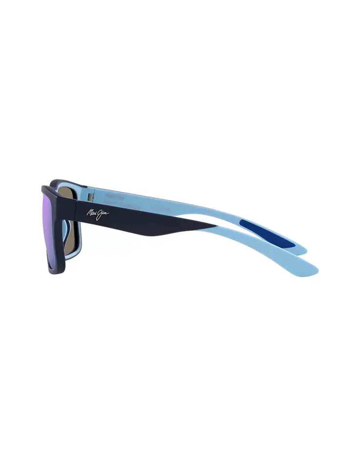 Унисекс поляризованные солнцезащитные очки, The Flats MJ000738 Maui Jim — изображение 2 из 8, синий мульти