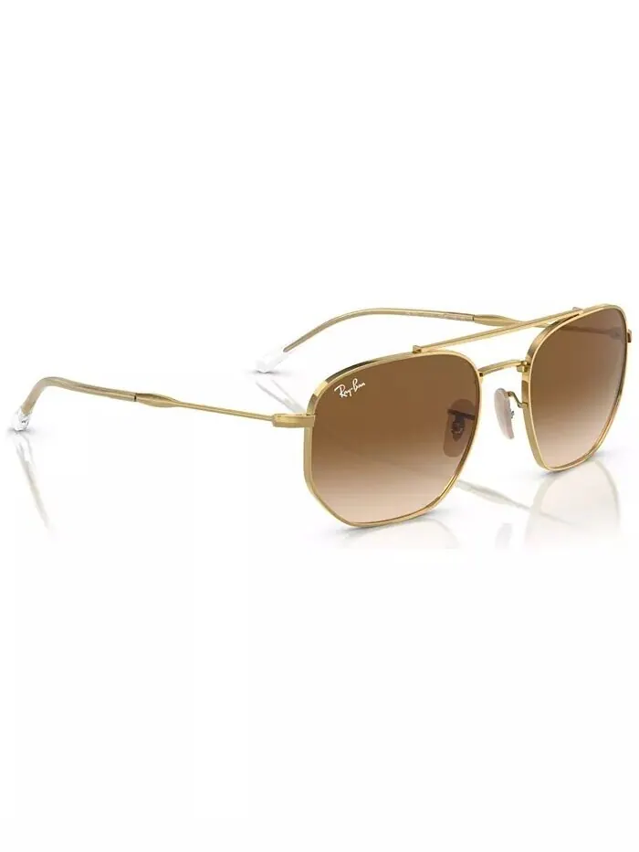 Солнцезащитные очки унисекс, RB3707 Ray-Ban — изображение 2 из 7, золотистый