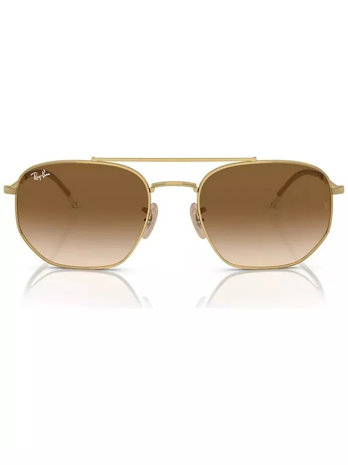 Солнцезащитные очки унисекс, RB3707 Ray-Ban — изображение 3 из 7, золотистый