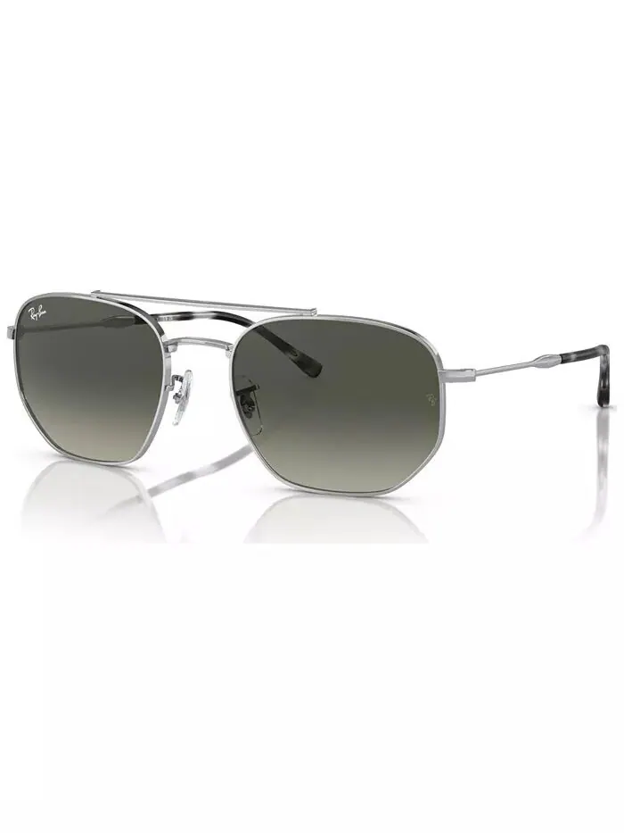 Солнцезащитные очки унисекс Ray-Ban — изображение 1 из 11, серебристый