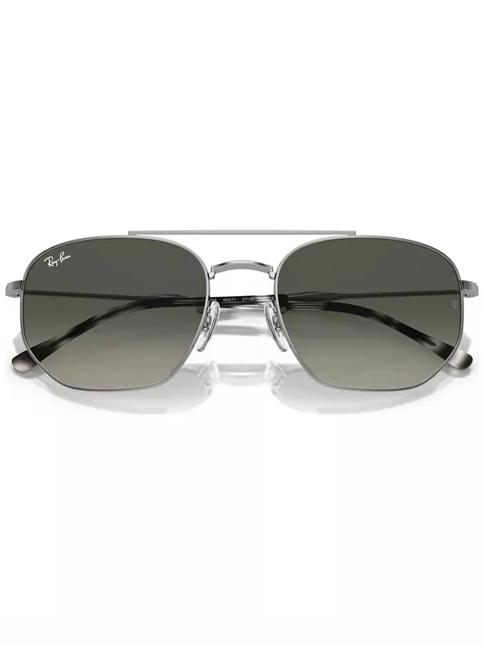 Солнцезащитные очки унисекс Ray-Ban — изображение 6 из 11, серебристый