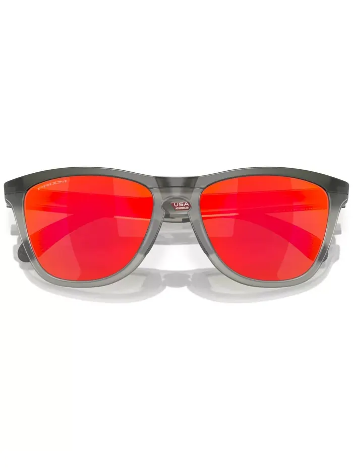 Мужские солнцезащитные очки Frogskins Range, зеркальные OO9284 Oakley — изображение 5 из 6, серый