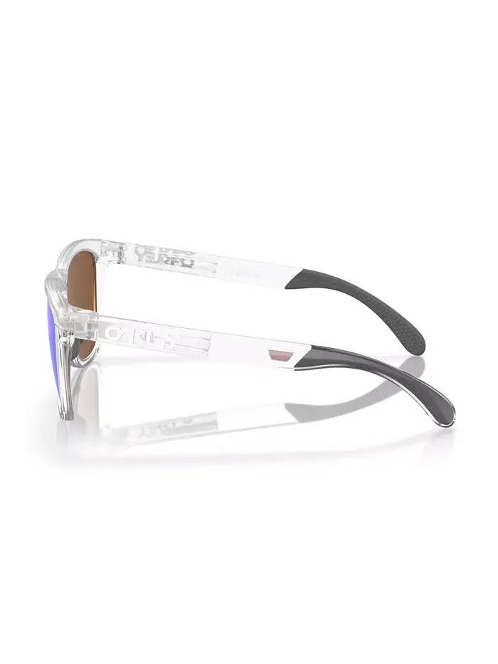 Мужские солнцезащитные очки Frogskins Range, зеркальные OO9284 Oakley — изображение 2 из 6, прозрачный
