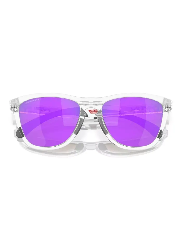 Мужские солнцезащитные очки Frogskins Range, зеркальные OO9284 Oakley — изображение 4 из 6, прозрачный