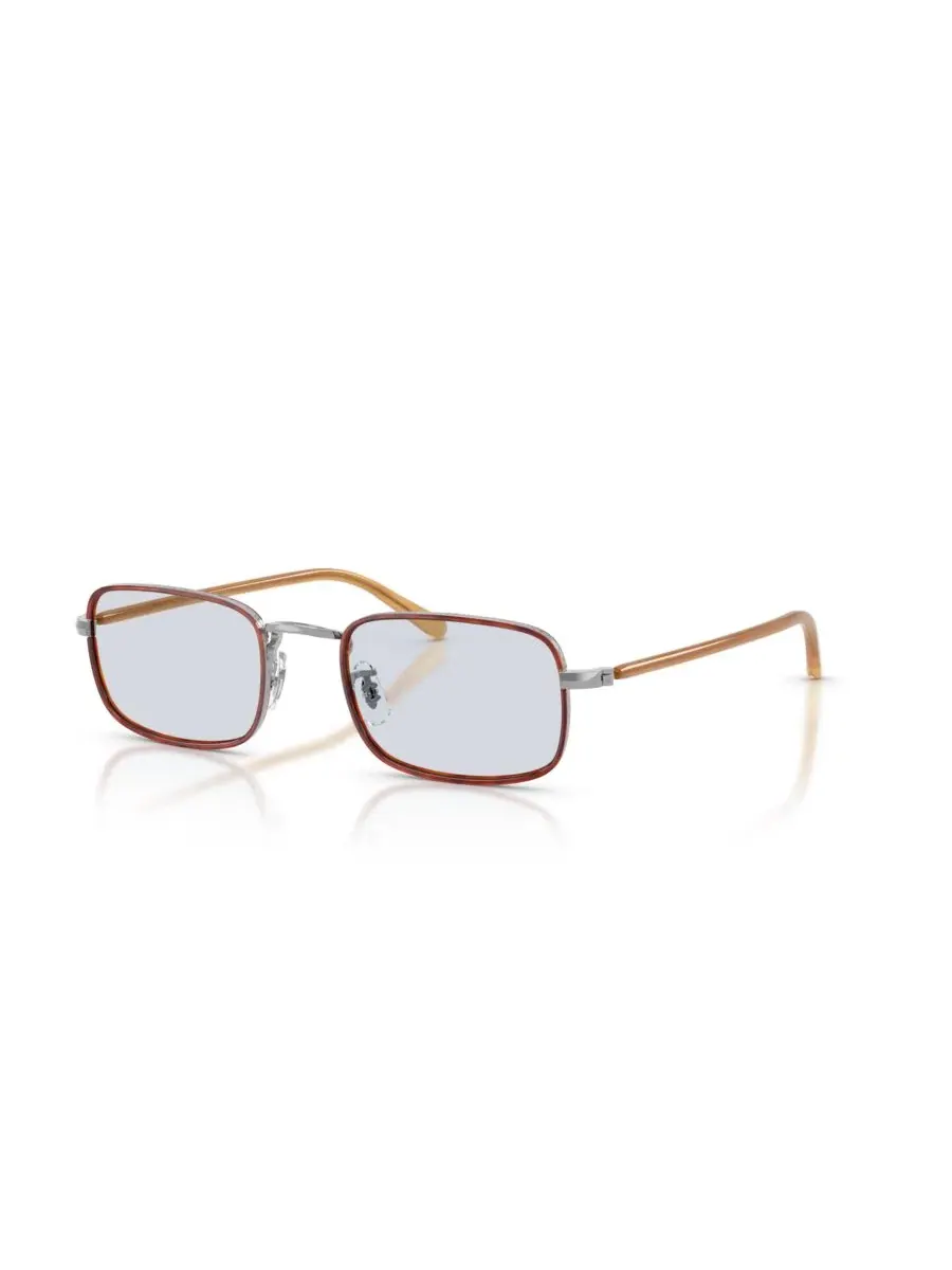 Оправы очковые прямоугольные титановые Brymer Oliver Peoples — изображение 6 из 6, серебристый