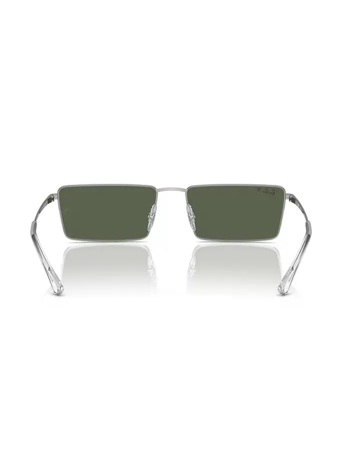 Поляризованные солнцезащитные очки унисекс, Emy Rb3741 Ray-Ban — изображение 4 из 7, серебряный