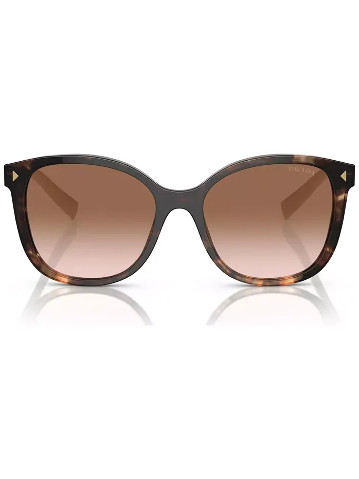 Женские солнцезащитные очки Low Bridge Square, модель PR 22ZSF PRADA — изображение 2 из 6, коричневый