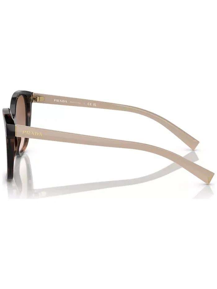 Женские солнцезащитные очки Low Bridge Square, модель PR 22ZSF PRADA — изображение 3 из 6, коричневый