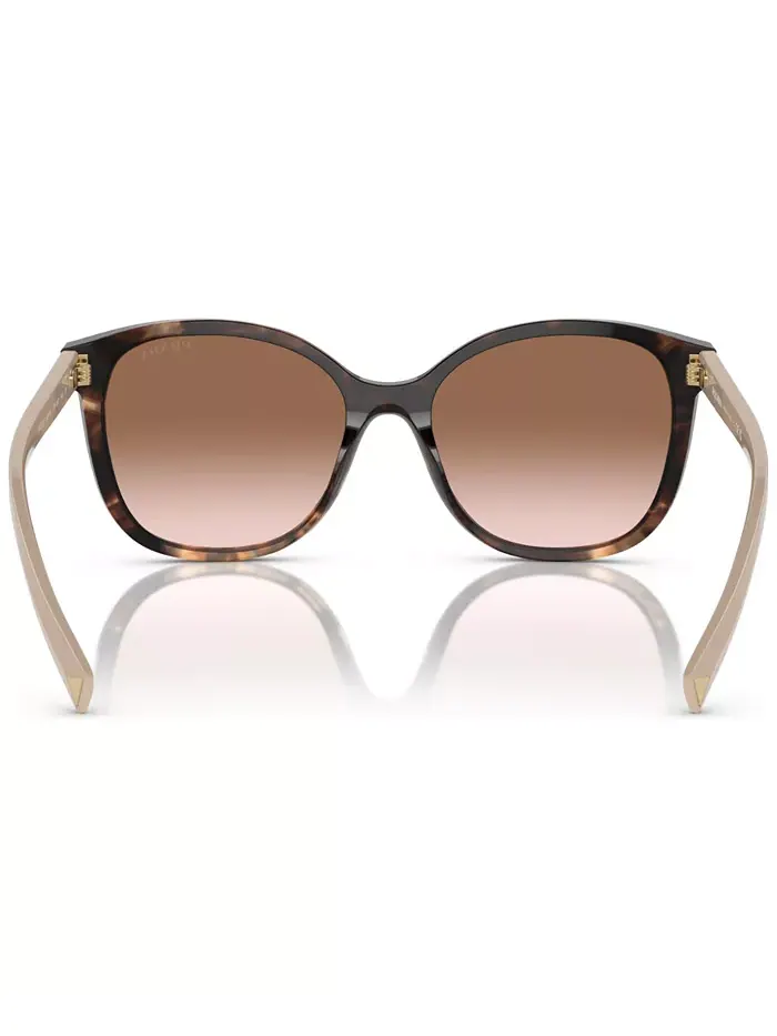 Женские солнцезащитные очки Low Bridge Square, модель PR 22ZSF PRADA — изображение 4 из 6, коричневый