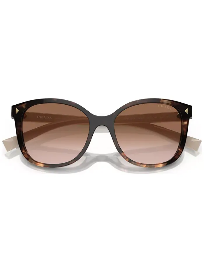 Женские солнцезащитные очки Low Bridge Square, модель PR 22ZSF PRADA — изображение 5 из 6, коричневый