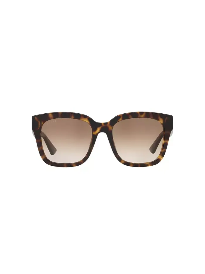 Женские прямоугольные солнцезащитные очки, GG1338SK GC002243 Gucci — изображение 2 из 5, коричневый