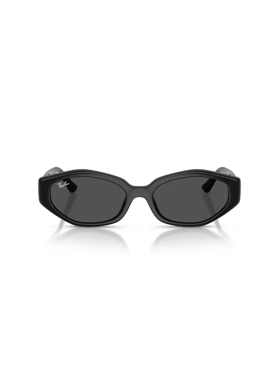 Солнцезащитные очки геометрической формы RB4473D Ray-Ban — изображение 2 из 7, черный