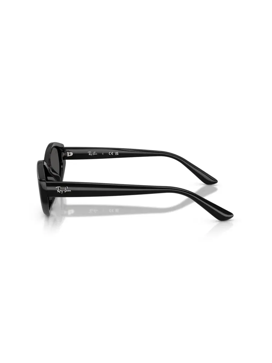 Солнцезащитные очки геометрической формы RB4473D Ray-Ban — изображение 3 из 7, черный