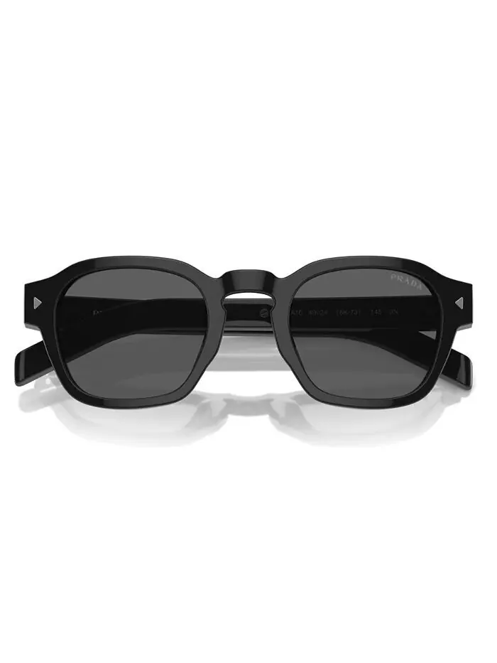 Круглые мужские солнцезащитные очки PR A16S PRADA — изображение 5 из 6, черный