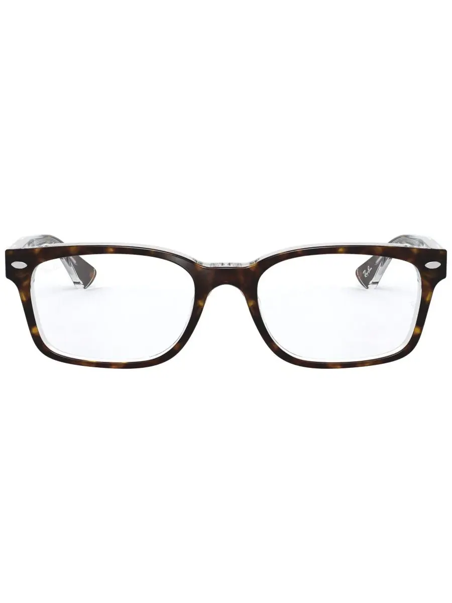 Очки унисекс прямоугольной формы RX5286 Ray-Ban — изображение 3 из 6, коричневый