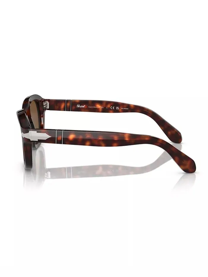 Женские поляризованные солнцезащитные очки Persol — изображение 9 из 10, черный