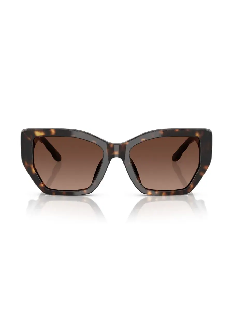 Женские поляризованные солнцезащитные очки TY7187U Tory Burch — изображение 2 из 6, коричневый