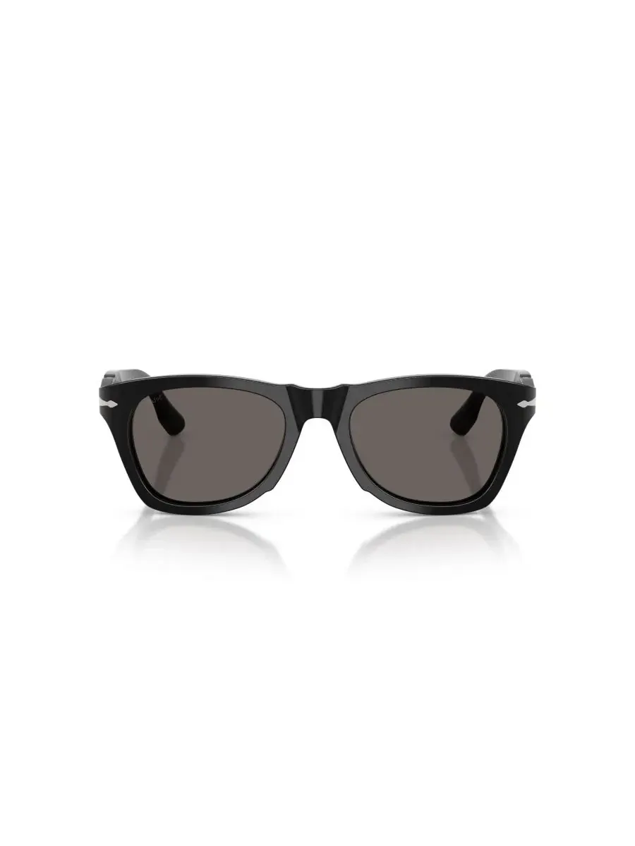 Солнцезащитные очки унисекс круглой формы, PO8001S Persol — изображение 2 из 7, черный