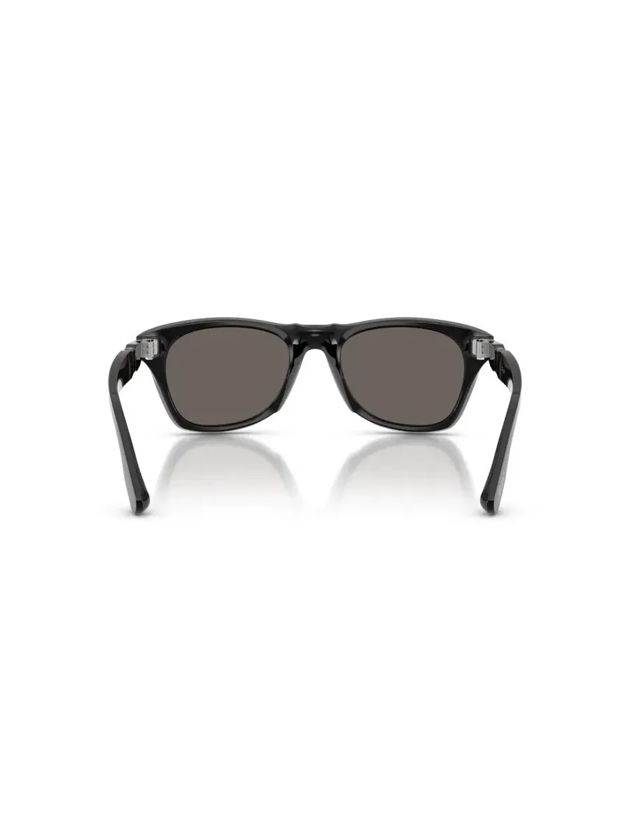 Солнцезащитные очки унисекс круглой формы, PO8001S Persol — изображение 4 из 7, черный