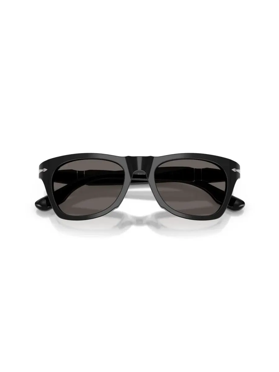 Солнцезащитные очки унисекс круглой формы, PO8001S Persol — изображение 5 из 7, черный
