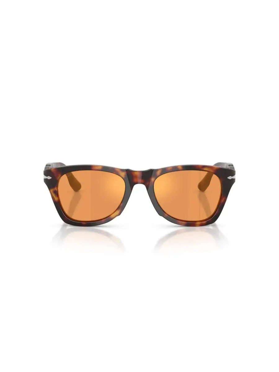 Солнцезащитные очки унисекс круглой формы, PO8001S Persol — изображение 2 из 6, коричневый