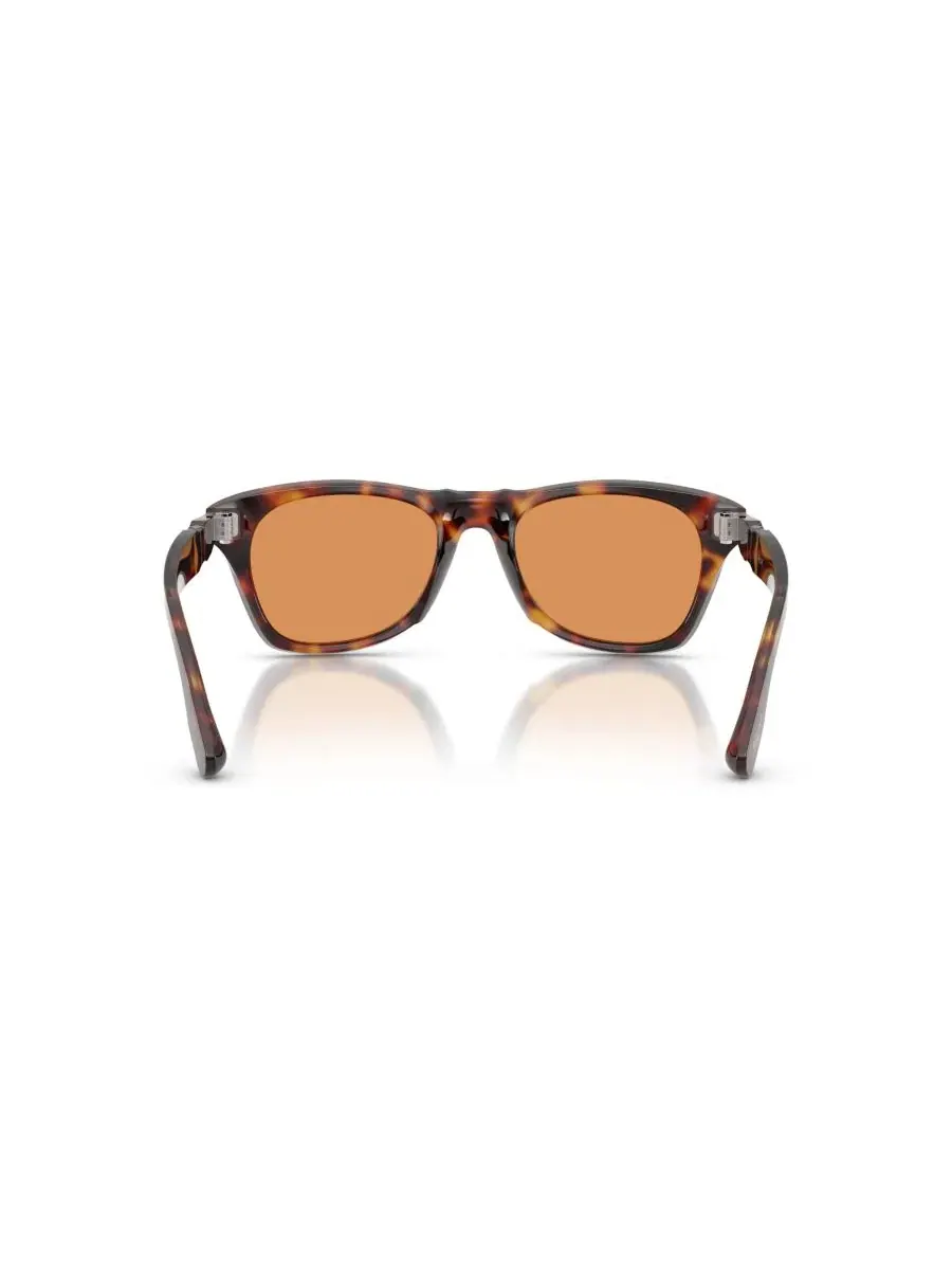 Солнцезащитные очки унисекс круглой формы, PO8001S Persol — изображение 4 из 6, коричневый