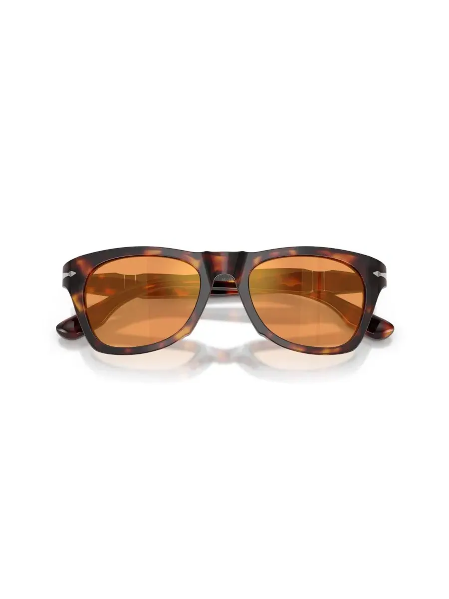 Солнцезащитные очки унисекс круглой формы, PO8001S Persol — изображение 5 из 6, коричневый