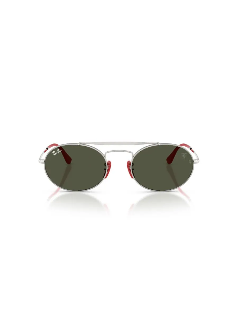 Солнцезащитные очки унисекс овальной формы, RB3775M Ray-Ban — изображение 3 из 4, серебряный