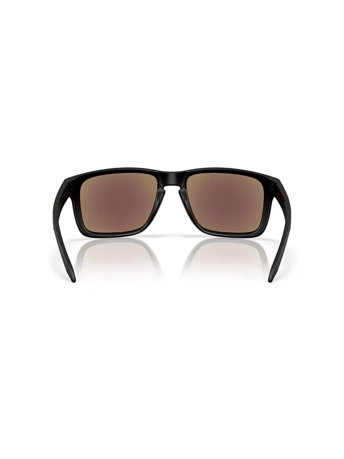 Унисекс прямоугольные солнцезащитные очки, Holbrook XXL OO9487 Oakley — изображение 4 из 8, черный