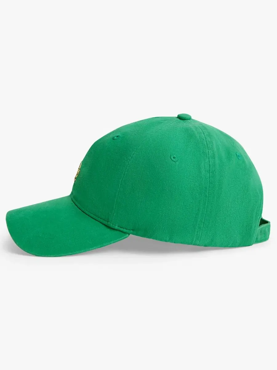 Бейсболка хлопковая с вышитым логотипом Tommy Hilfiger, Spring Emerald — изображение 3 из 5