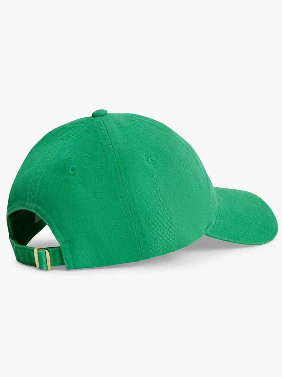 Бейсболка хлопковая с вышитым логотипом Tommy Hilfiger, Spring Emerald — изображение 4 из 5