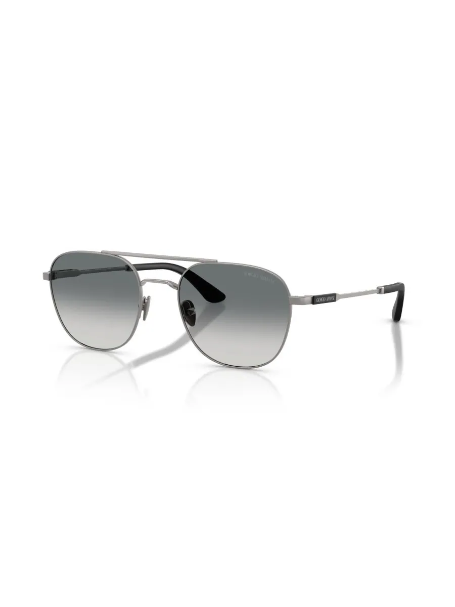 Мужские прямоугольные солнцезащитные очки, AR6178 Giorgio Armani — изображение 1 из 4, серый