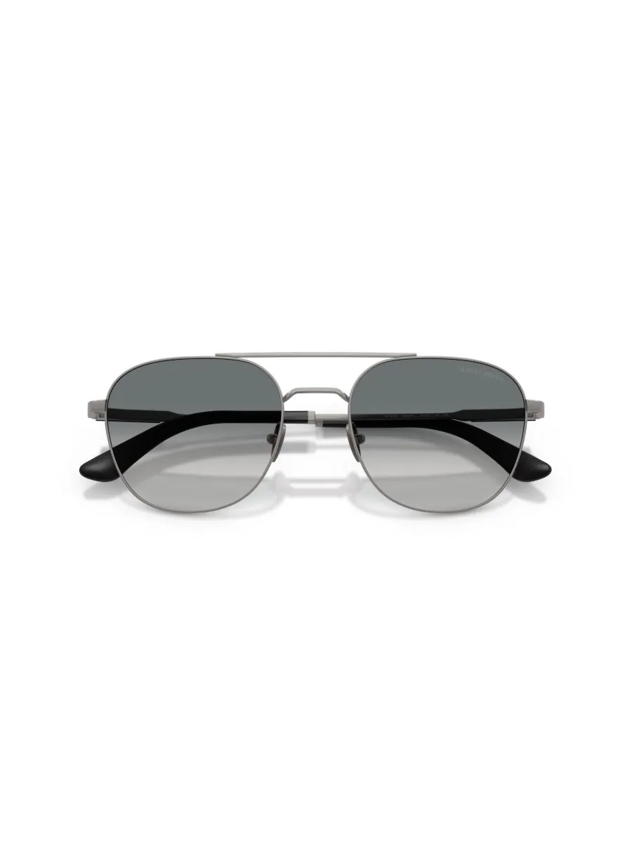 Мужские прямоугольные солнцезащитные очки, AR6178 Giorgio Armani — изображение 4 из 4, серый