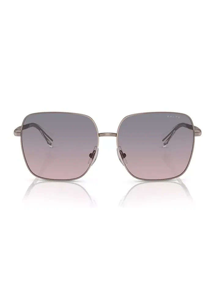 Женские солнцезащитные очки, градиентные RA4142 Ralph by Ralph Lauren — изображение 3 из 6, розовый золотистый