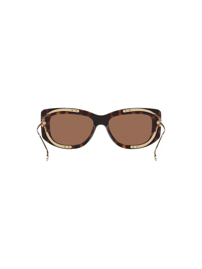 Женские прямоугольные солнцезащитные очки, GG1566S GC002272 Gucci — изображение 4 из 5, коричневый