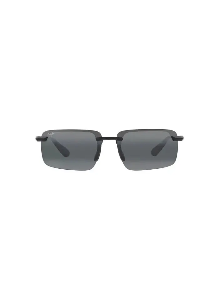 Мужские поляризованные солнцезащитные очки, Laulima Maui Jim — изображение 2 из 10, черный