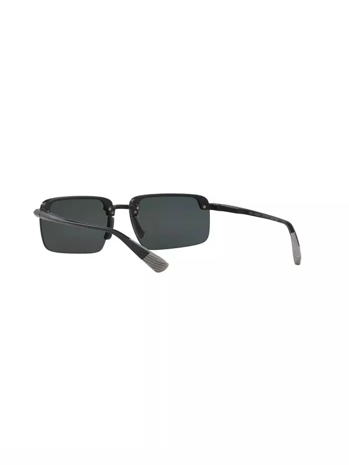 Мужские поляризованные солнцезащитные очки, Laulima Maui Jim — изображение 4 из 10, черный