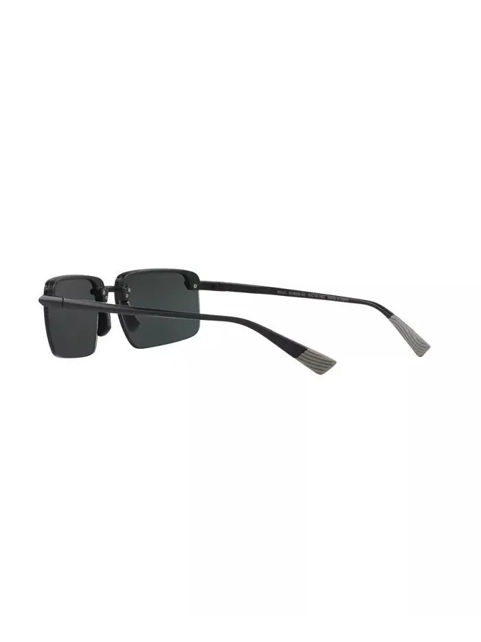 Мужские поляризованные солнцезащитные очки, Laulima Maui Jim — изображение 5 из 10, черный