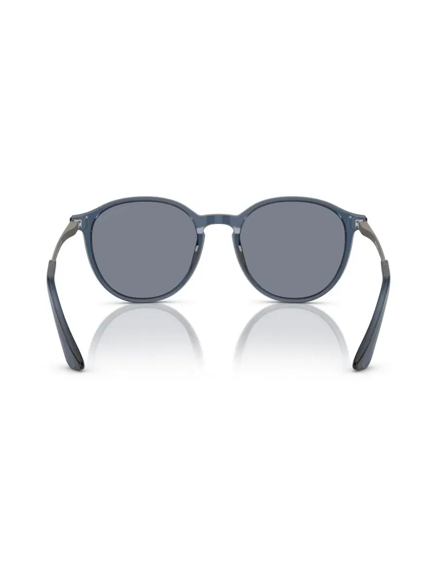 Мужские солнцезащитные очки AR8196 Giorgio Armani — изображение 6 из 8, прозрачный синий